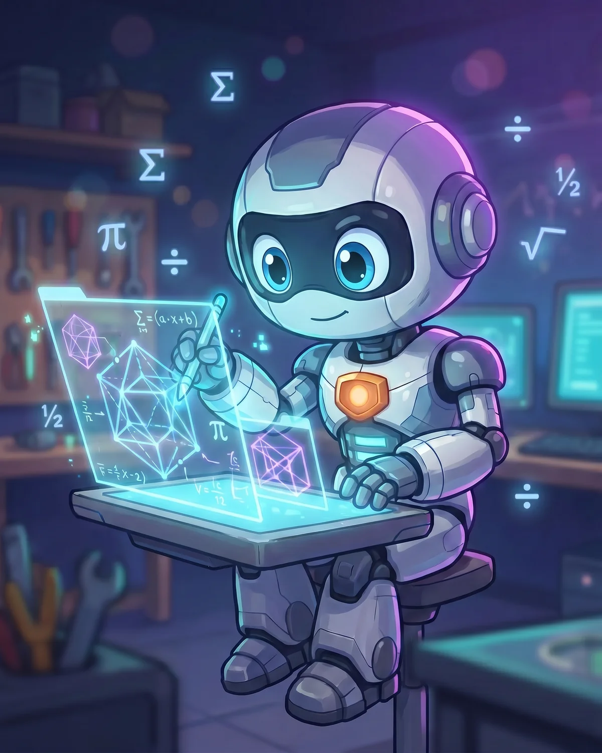 Robot Learnity zaprasza do nauki matematyki